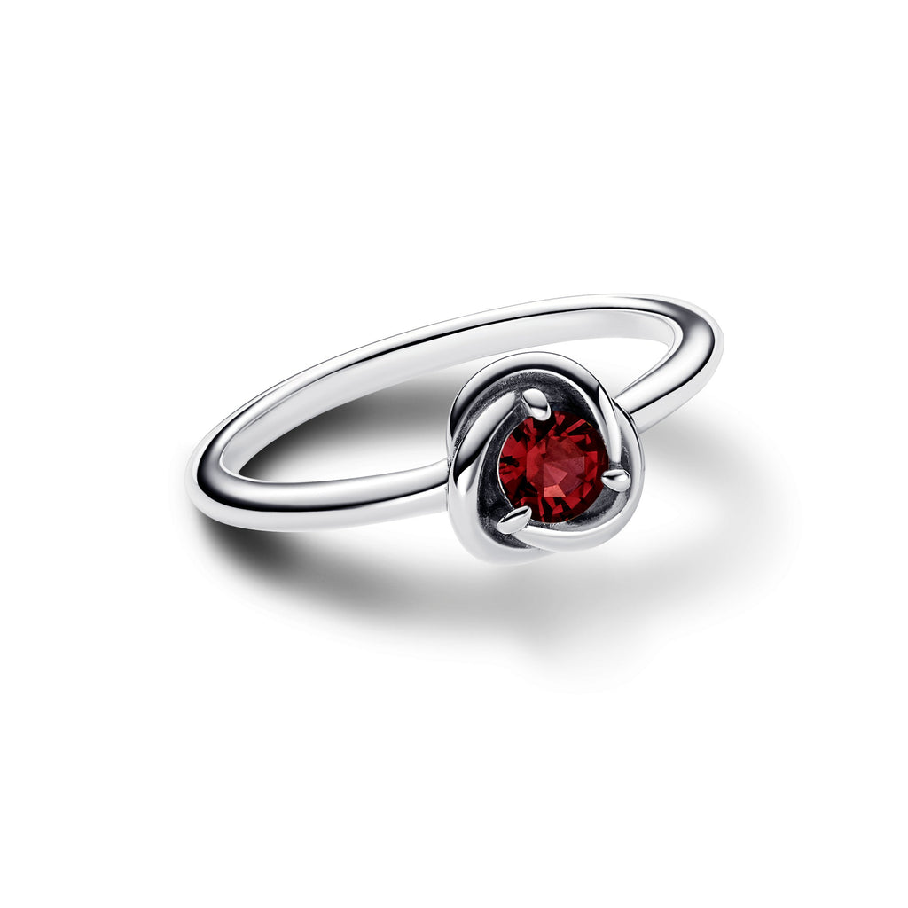 July Birthstone Eternity Circle Ring