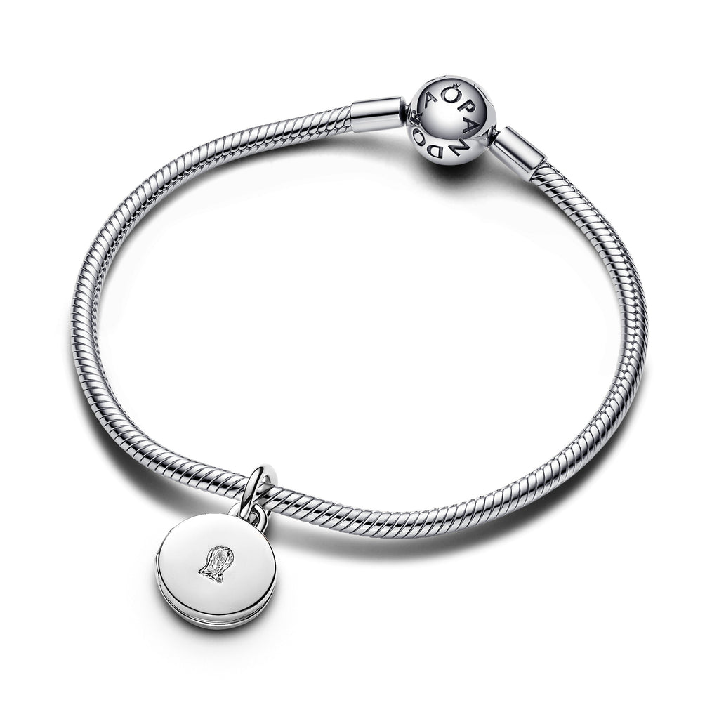 Openable & Engravable Love Locket Dangle Charm