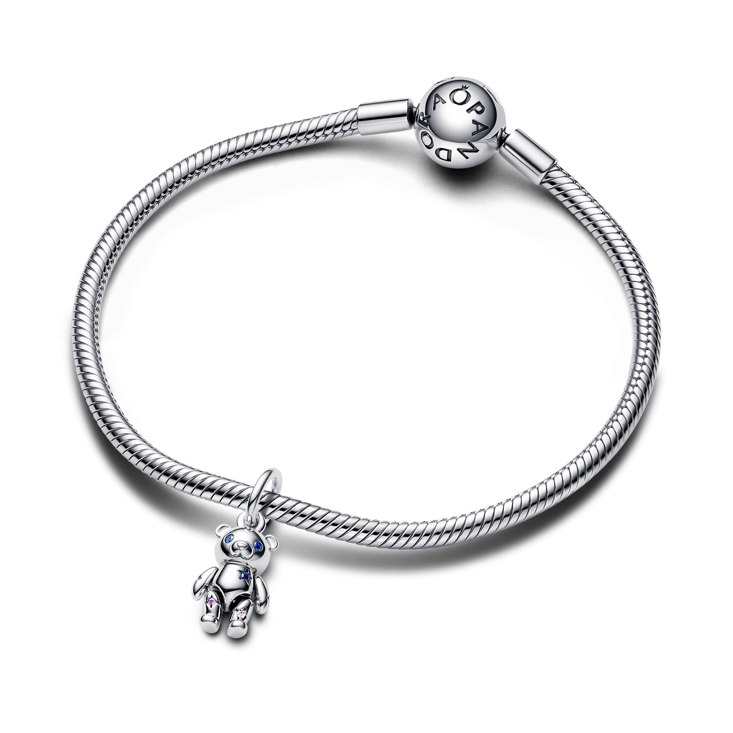 Movable Teddy Bear Dangle Charm