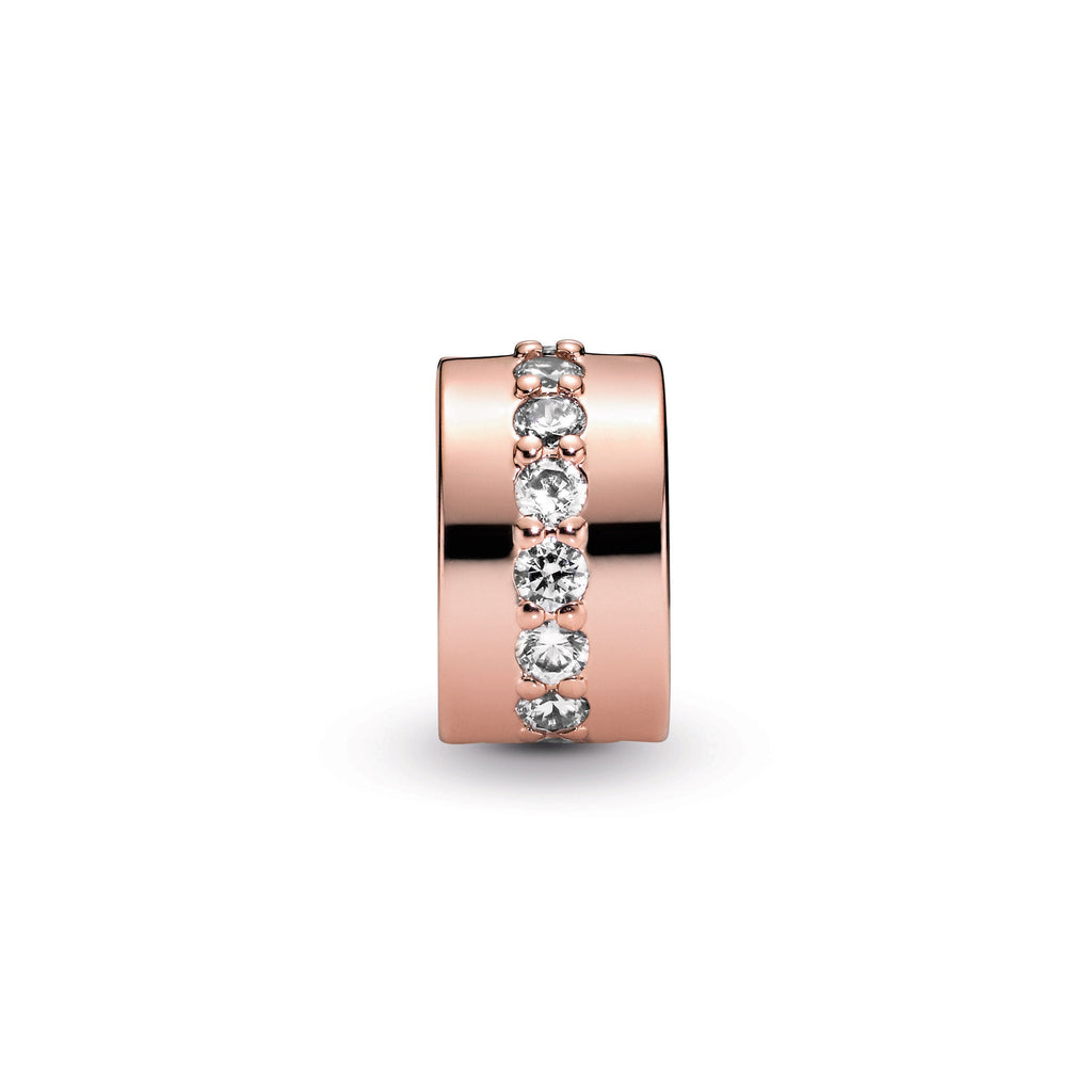 Sparkling Row Spacer Charm