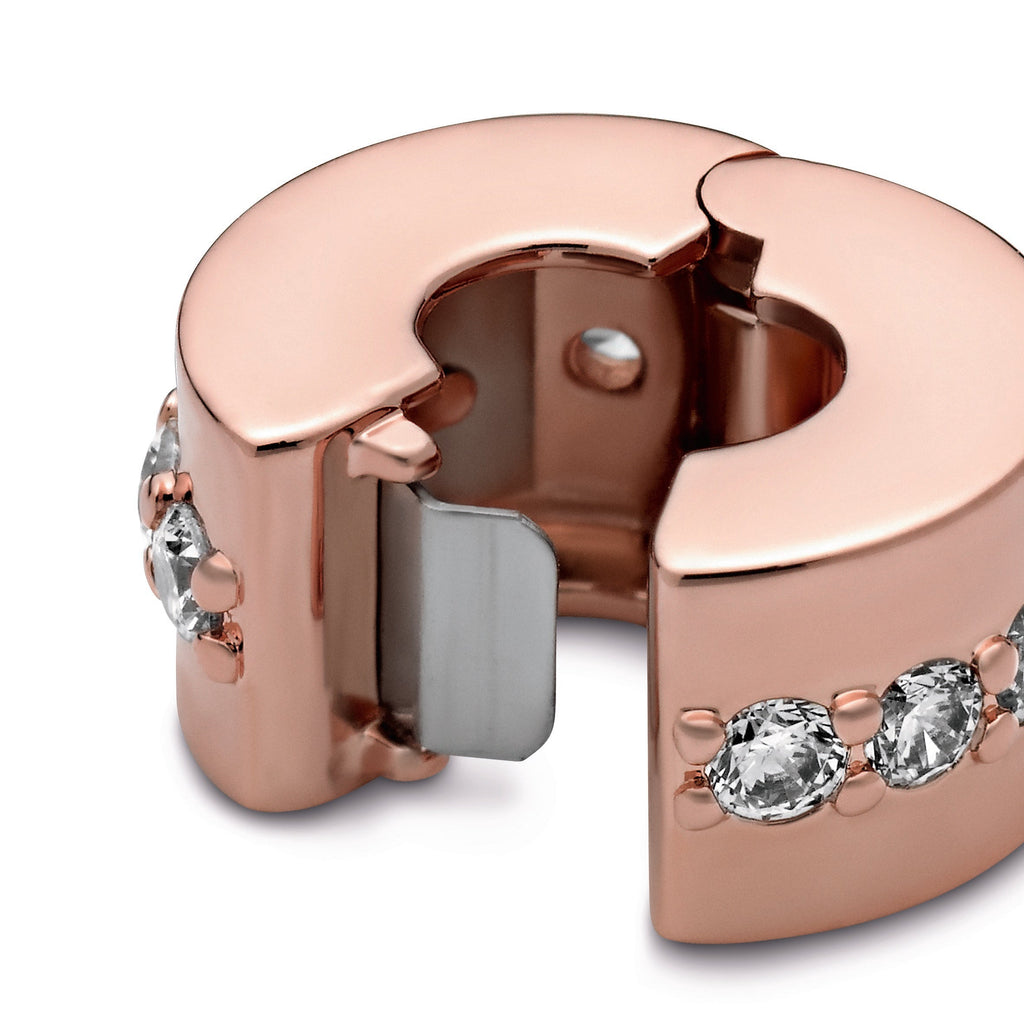 Sparkling Row Spacer Charm