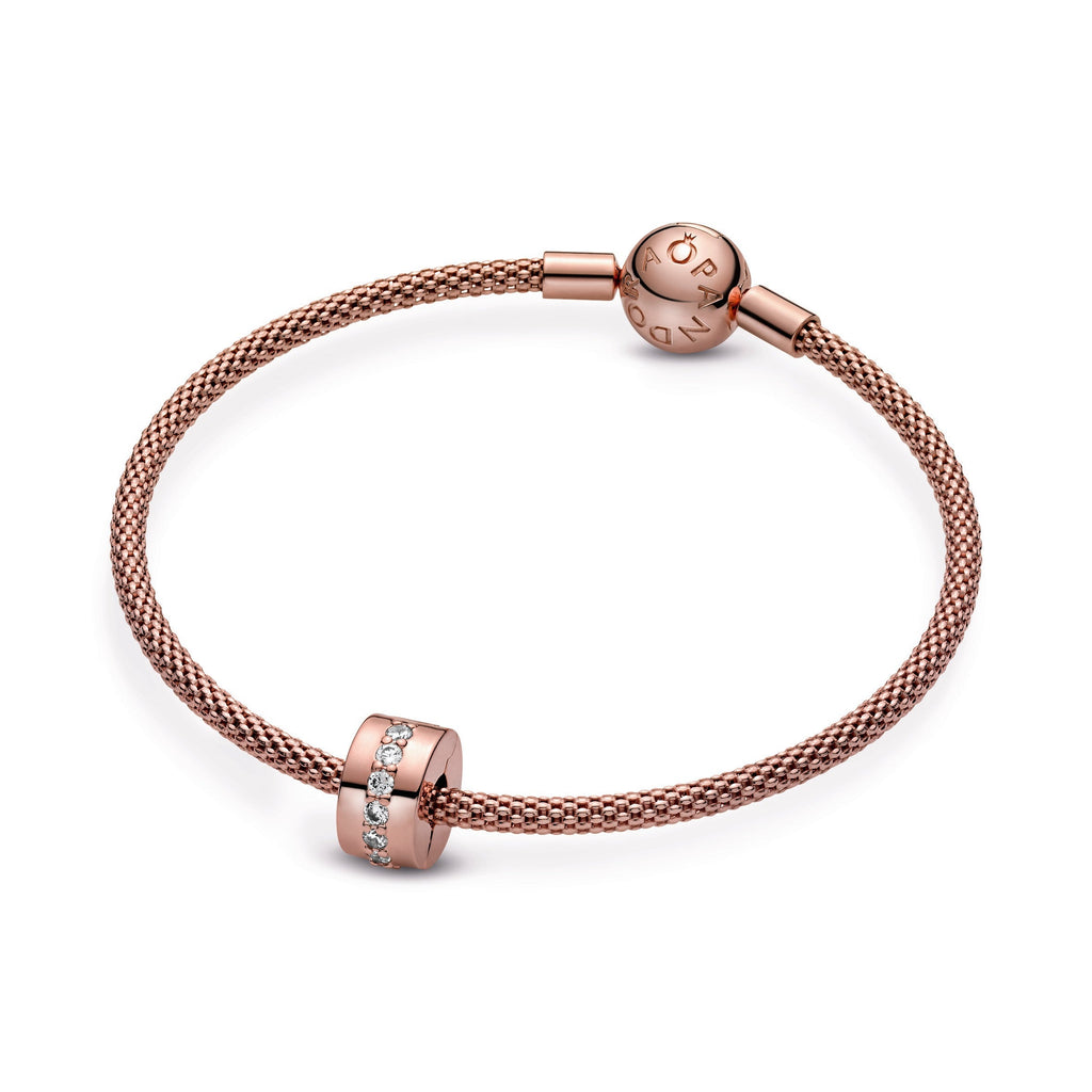 Sparkling Row Spacer Charm