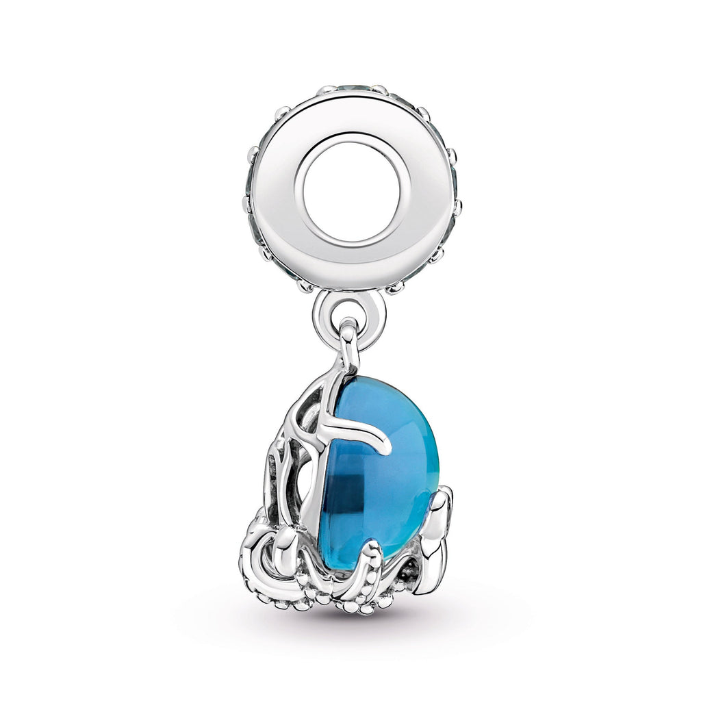 Murano Glass Cute Octopus Dangle Charm
