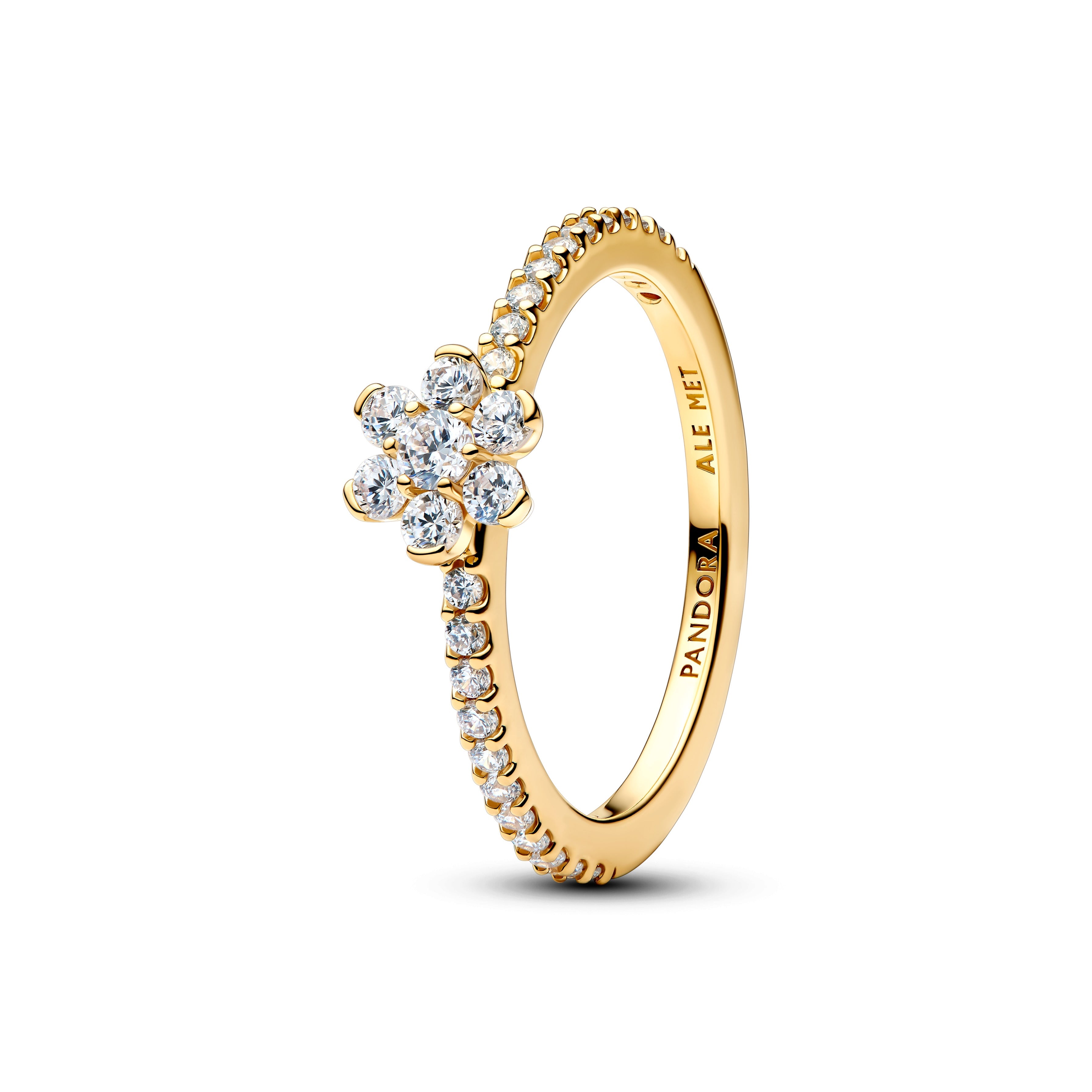 Sparkling Flower Ring