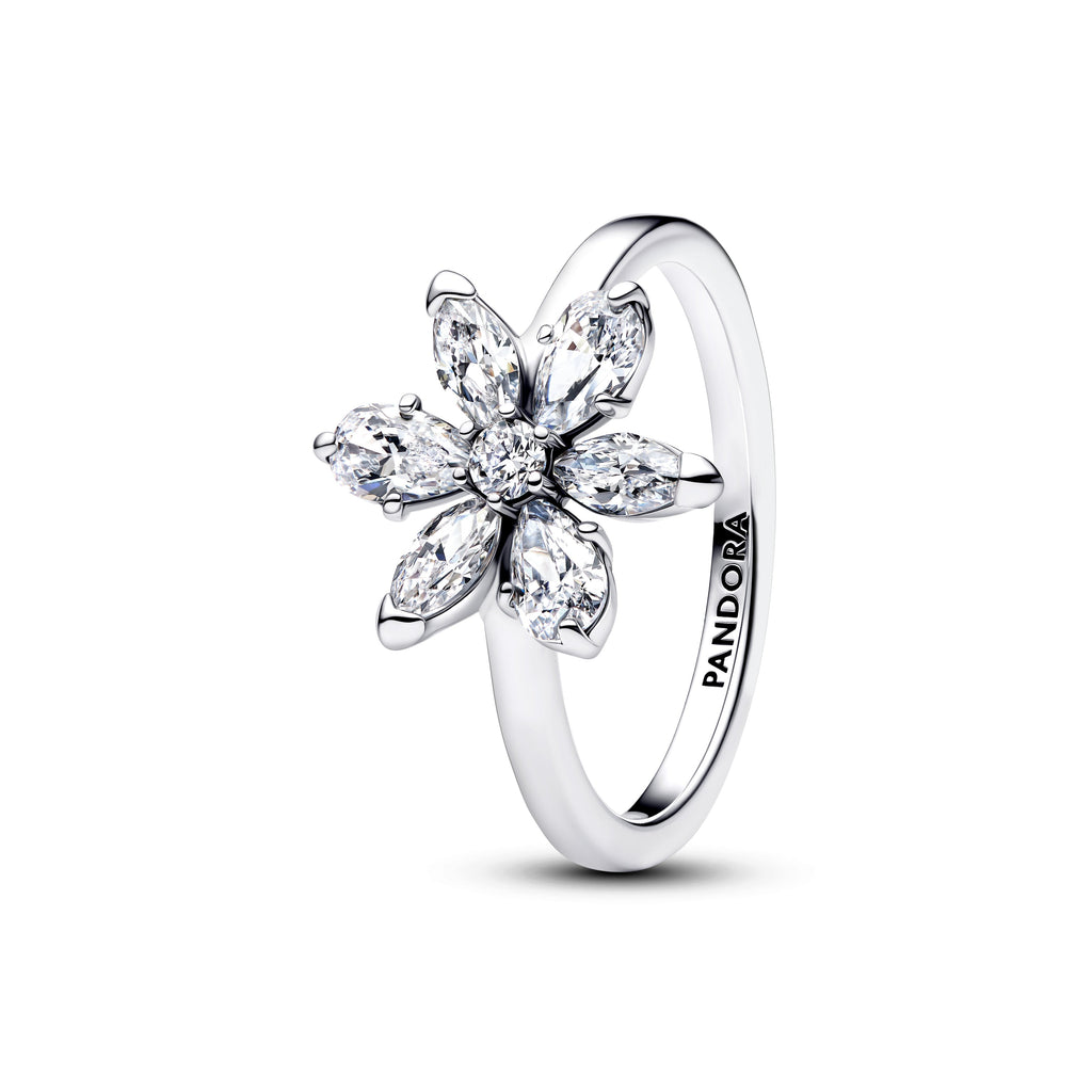 Herbarium Sparkling Flower Cocktail Ring