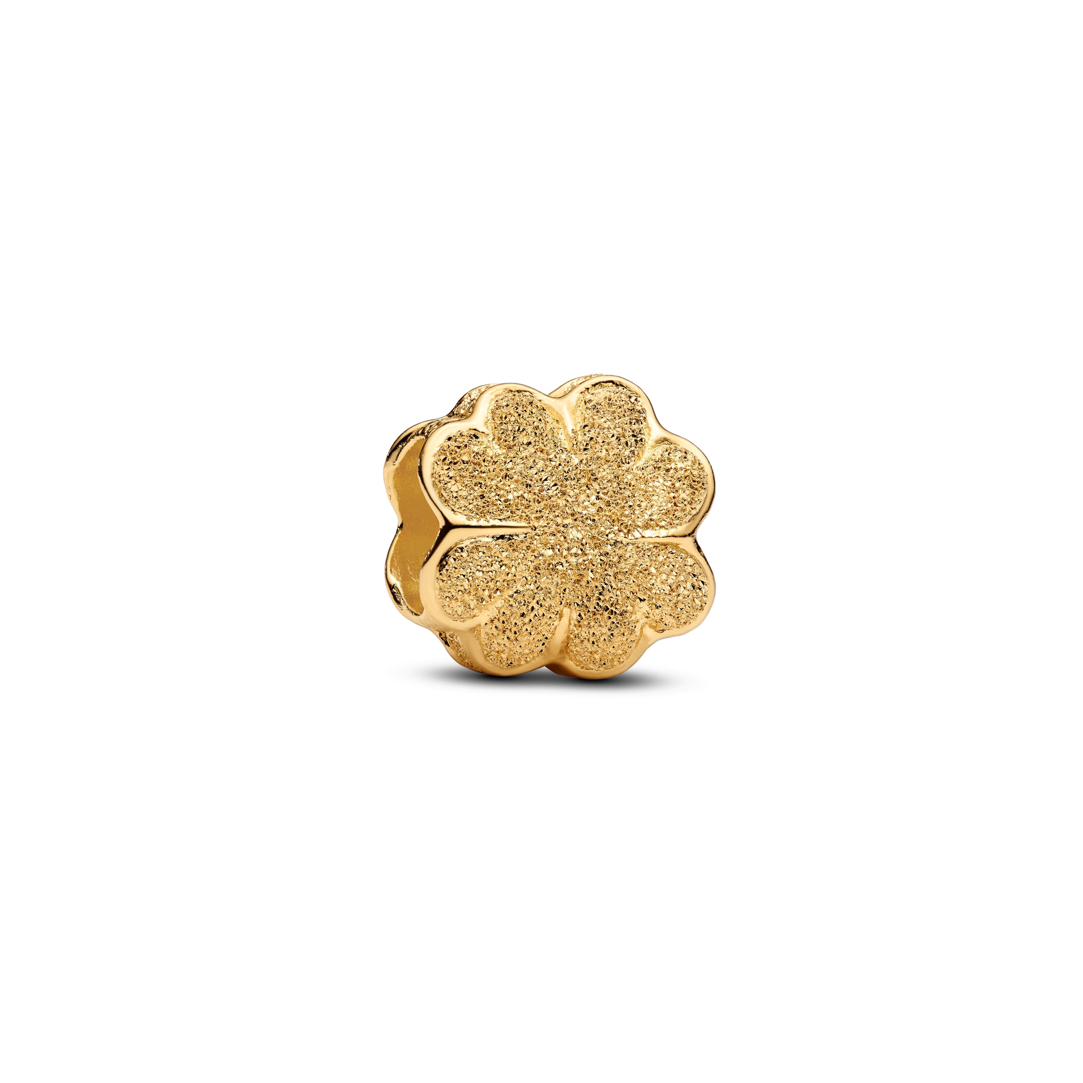 Textured Clover Mini Charm