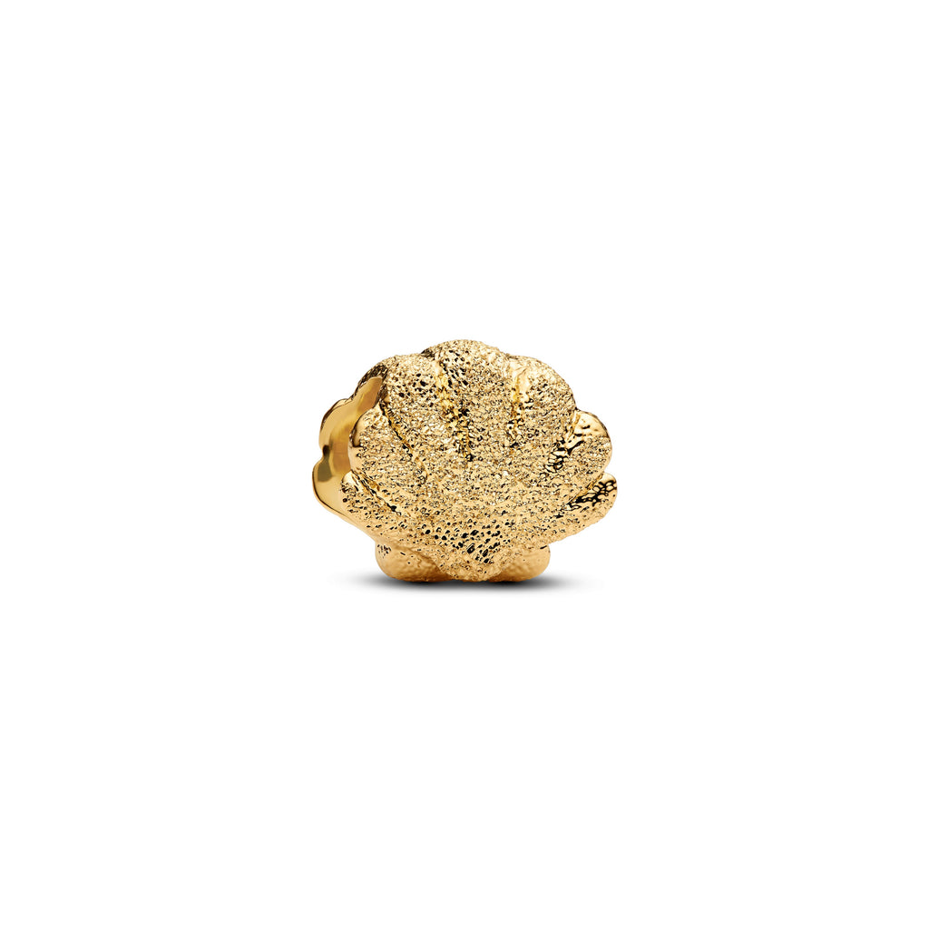 Textured Shell Mini Charm